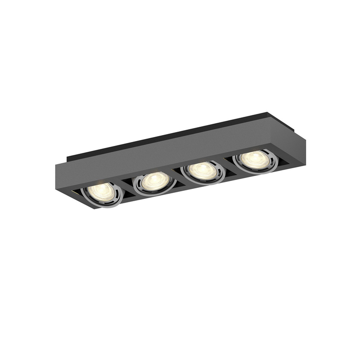 Arcchio Led Deckenstrahler Ronka Wohnzimmerleuchte Deckenlampe Gu10 Dunkelg183 B-Ware