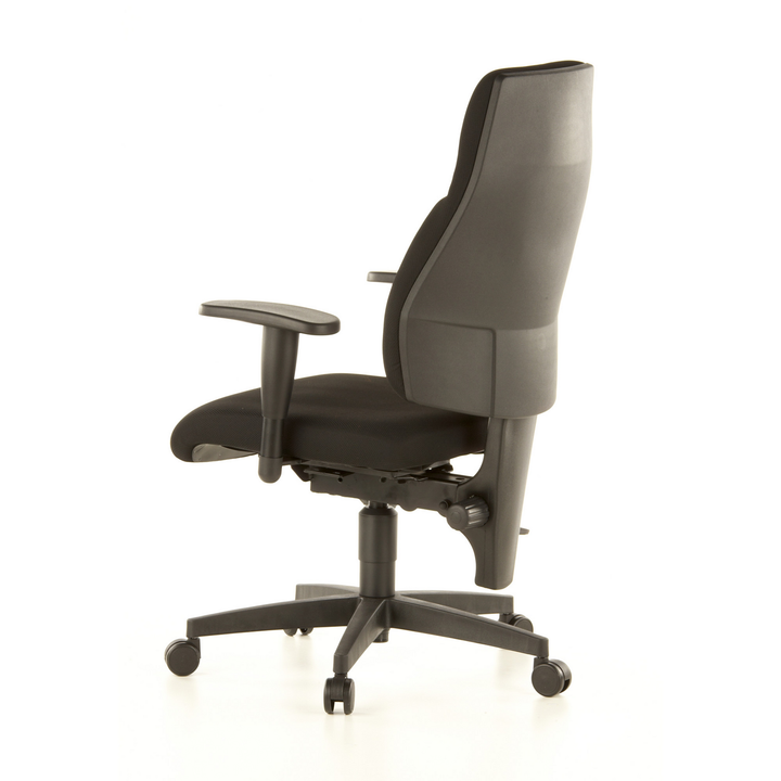 Topstar Wellnessstuhl Bürostuhl Drehstuhl Lady Sitness Stoff schwarz