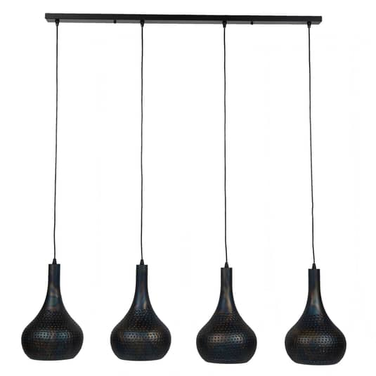 Emob Hängeleuchte Bombur Hängelampe Pendelleuchte Pendellampe Lampe Vierflammig B-Ware
