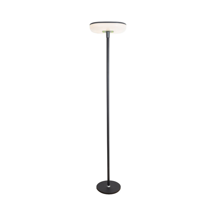 Eco light LED-Akku-Solar-Stehleuchte Solara schwarz Höhe 170 cm Stehlampe Lampe