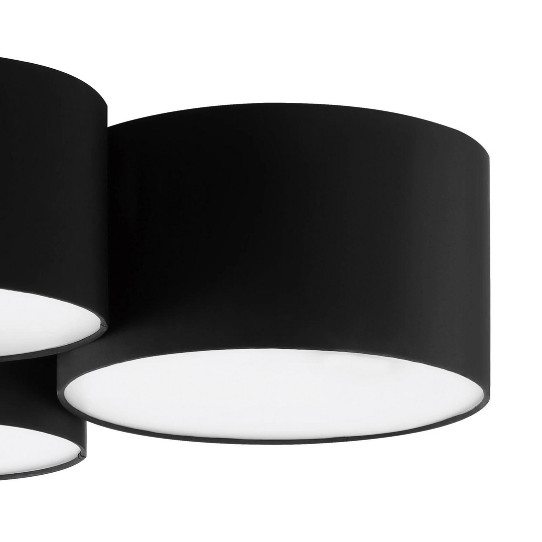 Eglo Deckenlampe Pastore 2 Länge 61 Cm Schwarz Stoff Deckenleuchte Lampe Leuchte B-Ware - 9002759995089