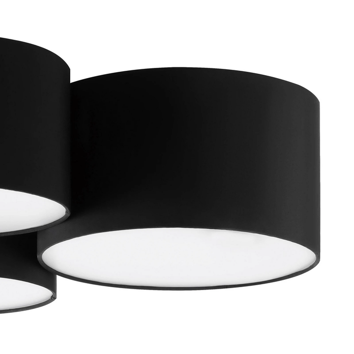 Eglo Deckenlampe Pastore 2 Länge 61 Cm Schwarz Stoff Deckenleuchte Lampe Leuchte B-Ware - 9002759995089