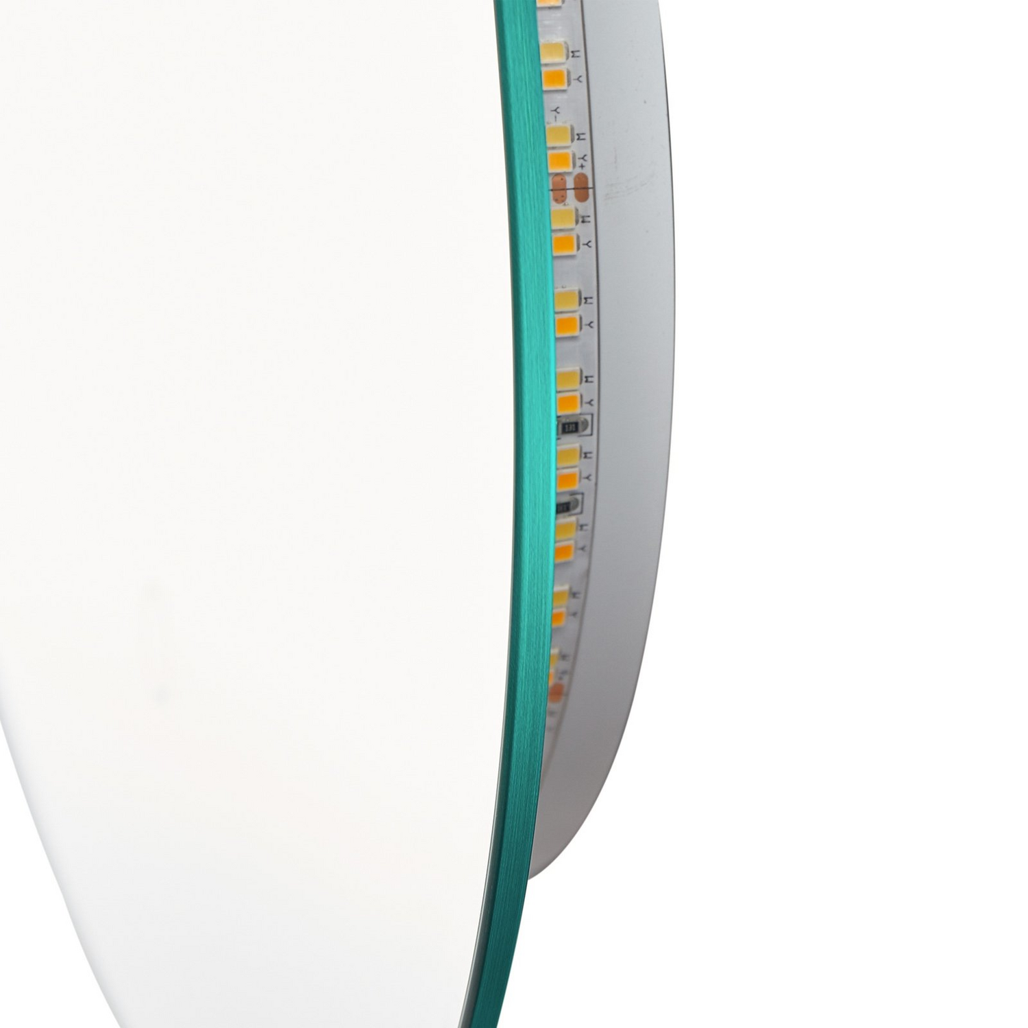Miroir Lucande de qualité B, miroir de salle de bain LED Celestiel, miroir en forme de larme