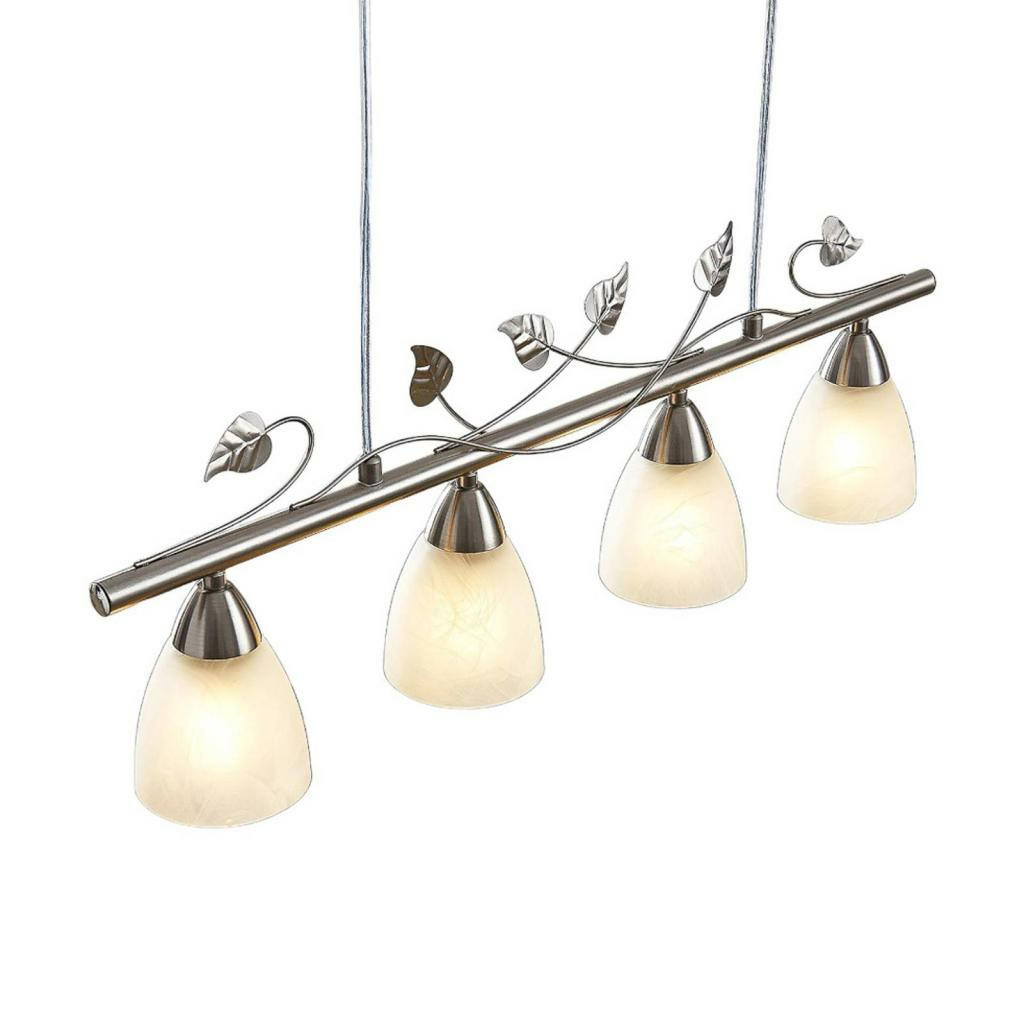 Lindby Yannie LED-Balkenpendelleuchte Pendelleuchte Hängeleuchte Lampe 4-flam305