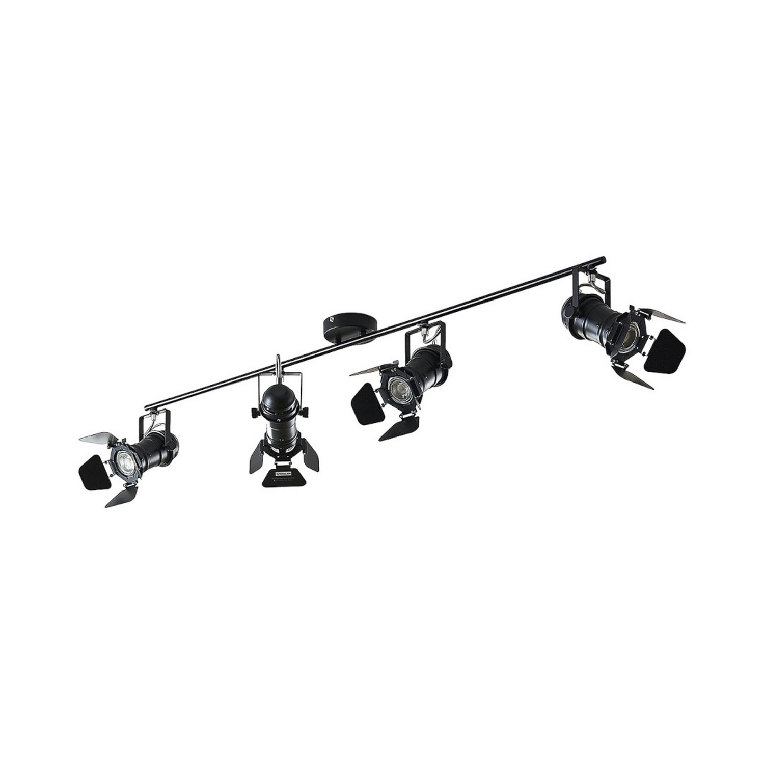 B-Ware Lindby Deckenstrahler Tilen Deckenlampe Hängeleuchte 4 Fl Scheinwerfer Look Gu10