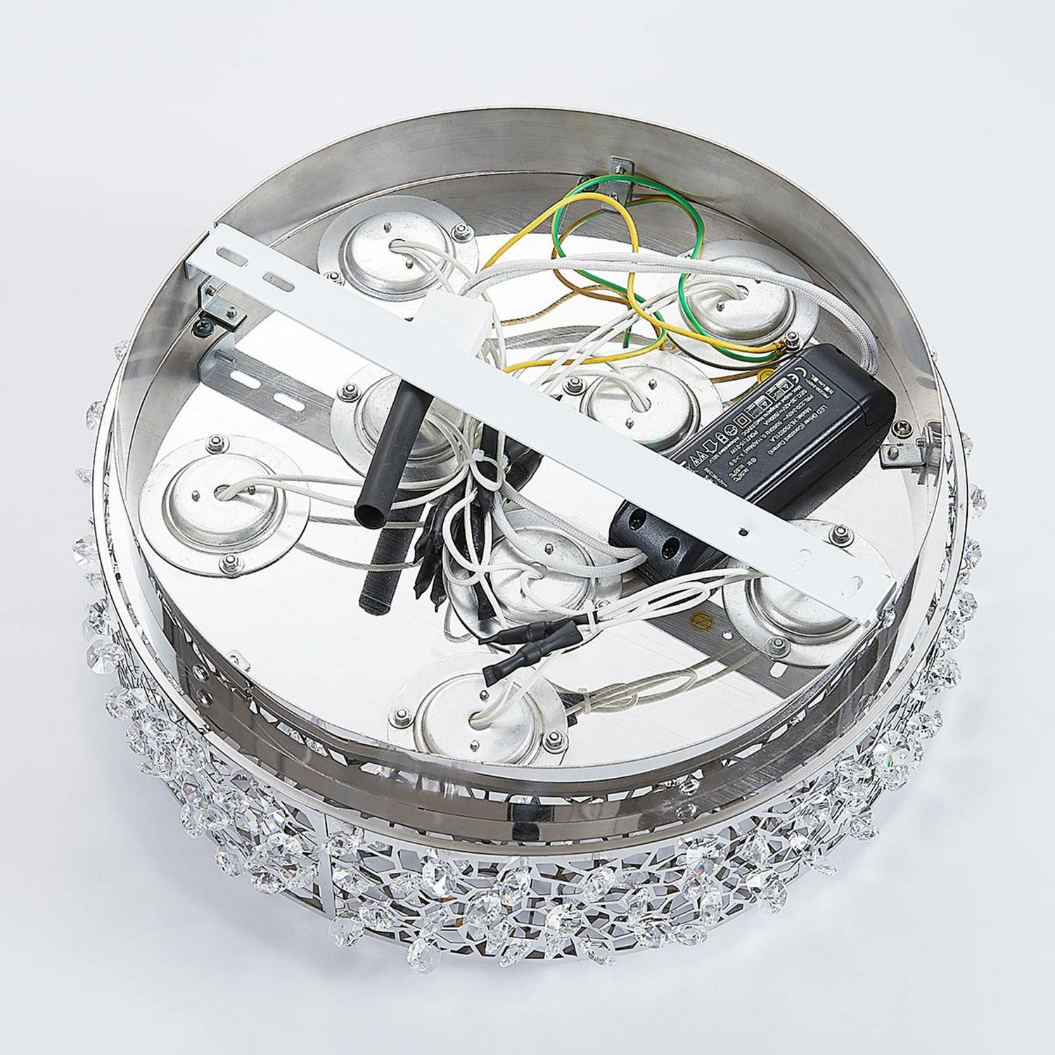 B-Ware Lucande Led Deckenlampe Felias Deckenlampe Lampe Leuchte Licht 17 W Rund Chro789