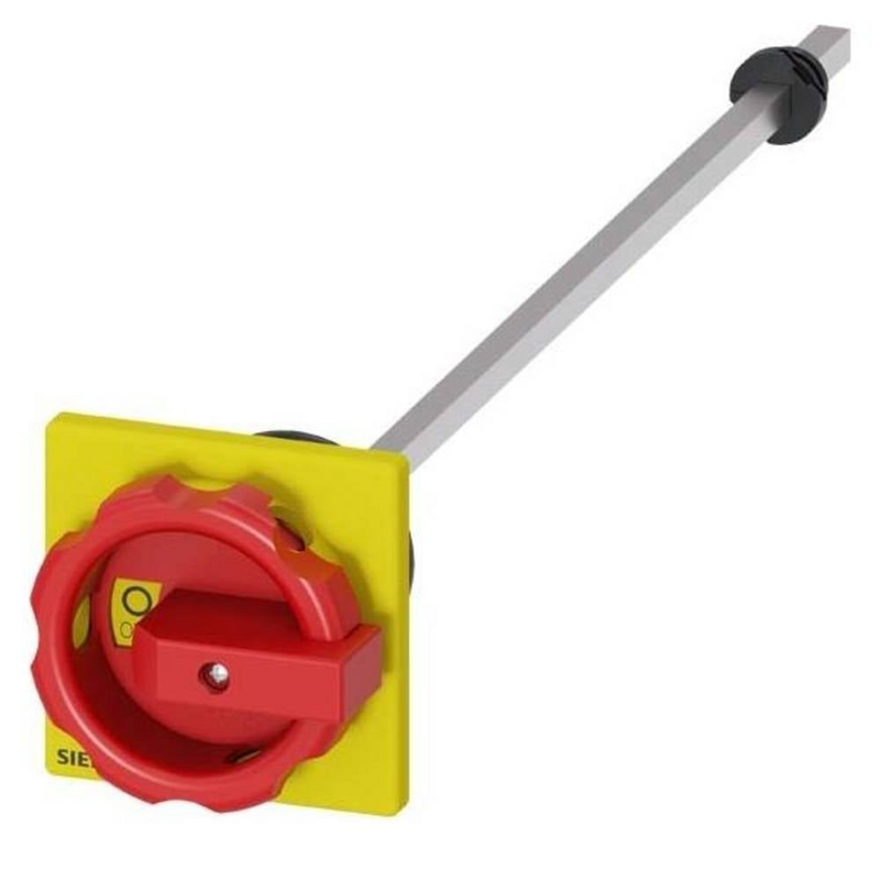 B-Ware Siemens Türkopplungsdrehantrieb Betätigungsknebel Rot/Gelb 18 STÜCK