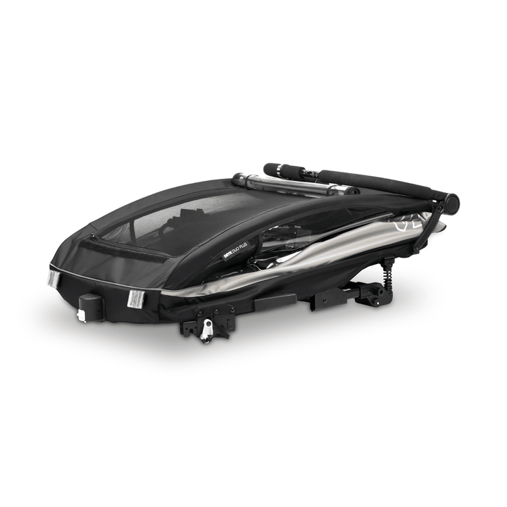 Hauck Dryk Duo Plus 2in1 Fahrradanhänger/Buggy Radanhänger Anhänger Buggy Black  B-Ware