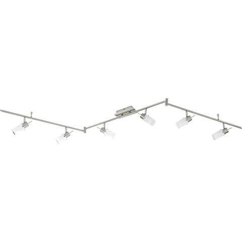 LeuchtenDirekt Max 11936-55 LED Deckenstrahler Spotlight Schwenkbar 6 flammig - 4043689908874