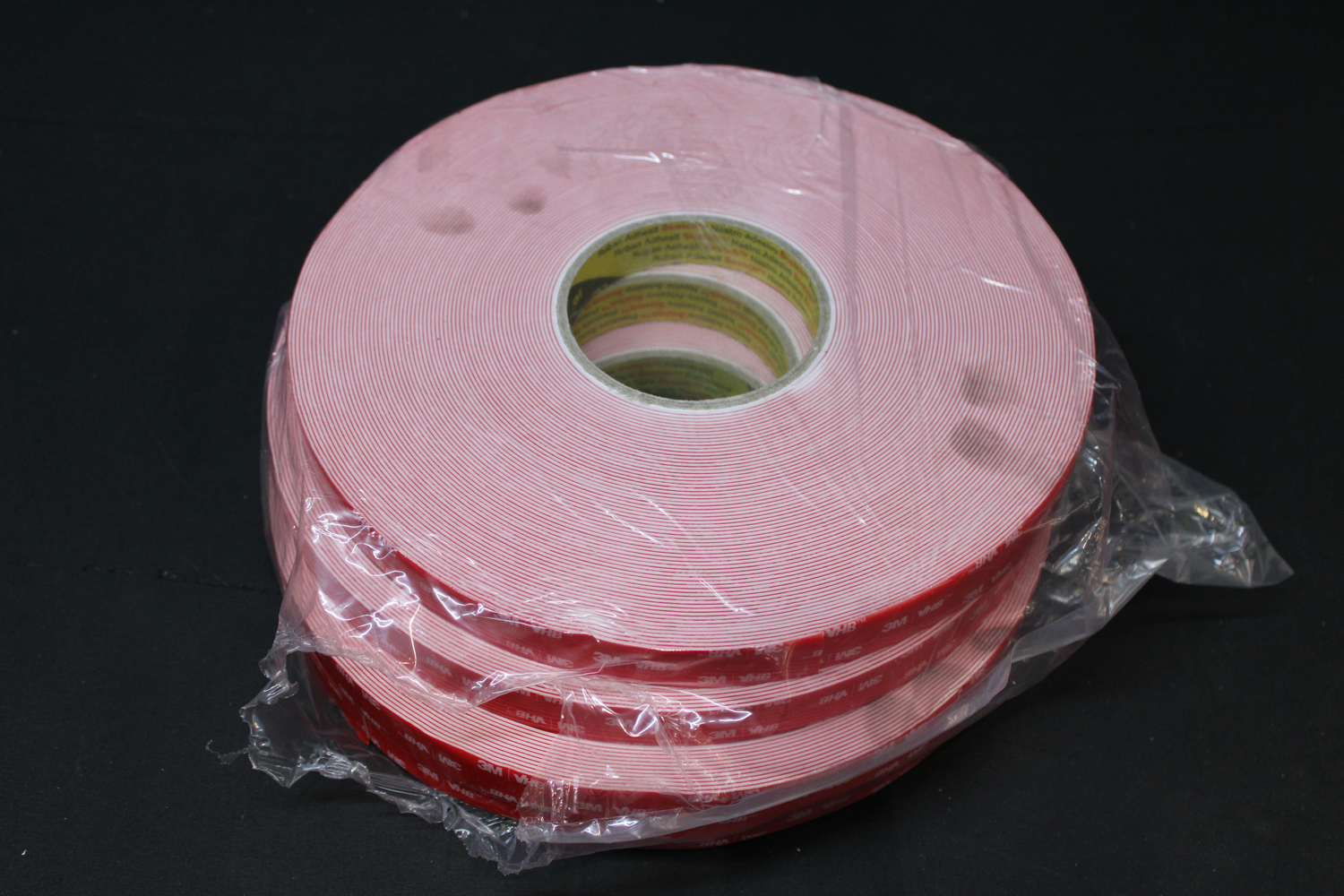 3M  LSE110/19 Doppelseitiges Klebeband Weiß 33 m x 19 mm Klebstoff 4 STÜCK