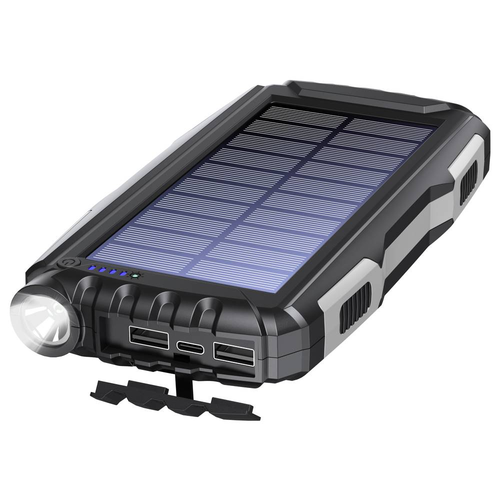 B-Ware Denver Pso 20010 Mk2 Solar Powerbank Mobiles Ladegerät Mobiler Akku