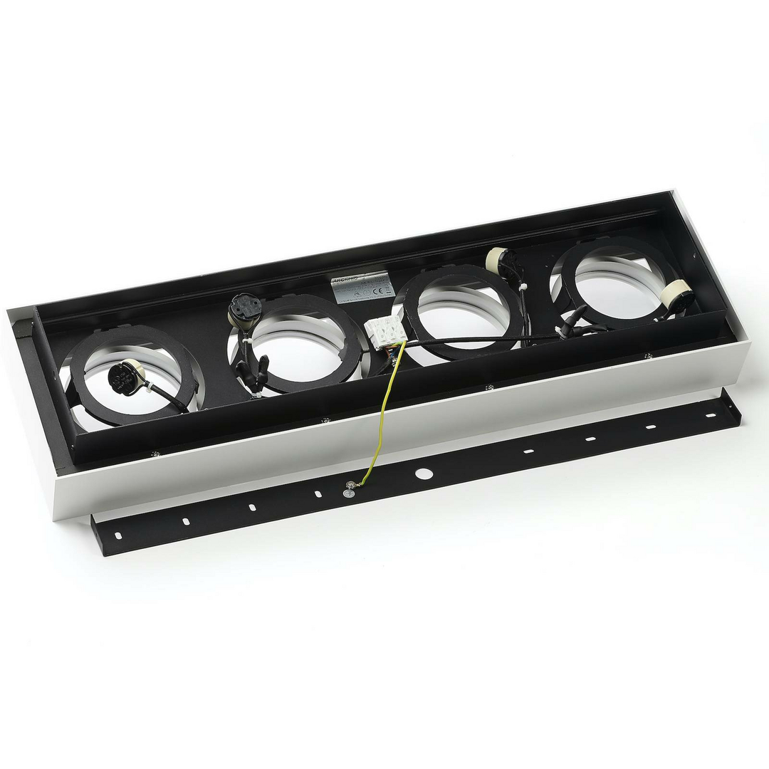 Arcchio Led Deckenstrahler Ronka Wohnzimmerleuchte Deckenlampe Gu10 Led Weiß968 B-Ware