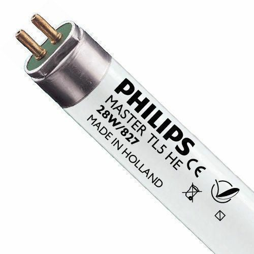 Philips MASTER TL5 HE 28W - 827 Extra Warmweiß G5 Sockel 2700K 115cm 17 STÜCK