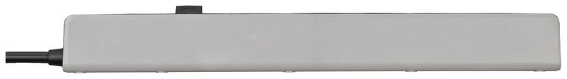 Brennenstuhl Steckdosenleiste mit Schalter 4fach Schwarz-Grau 1 St.