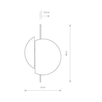 Nowodvorski Lighting Wandleuchte Wandlampe Wandlicht Leuchte Sunset C Aus Holz B-Ware - 5903139765497