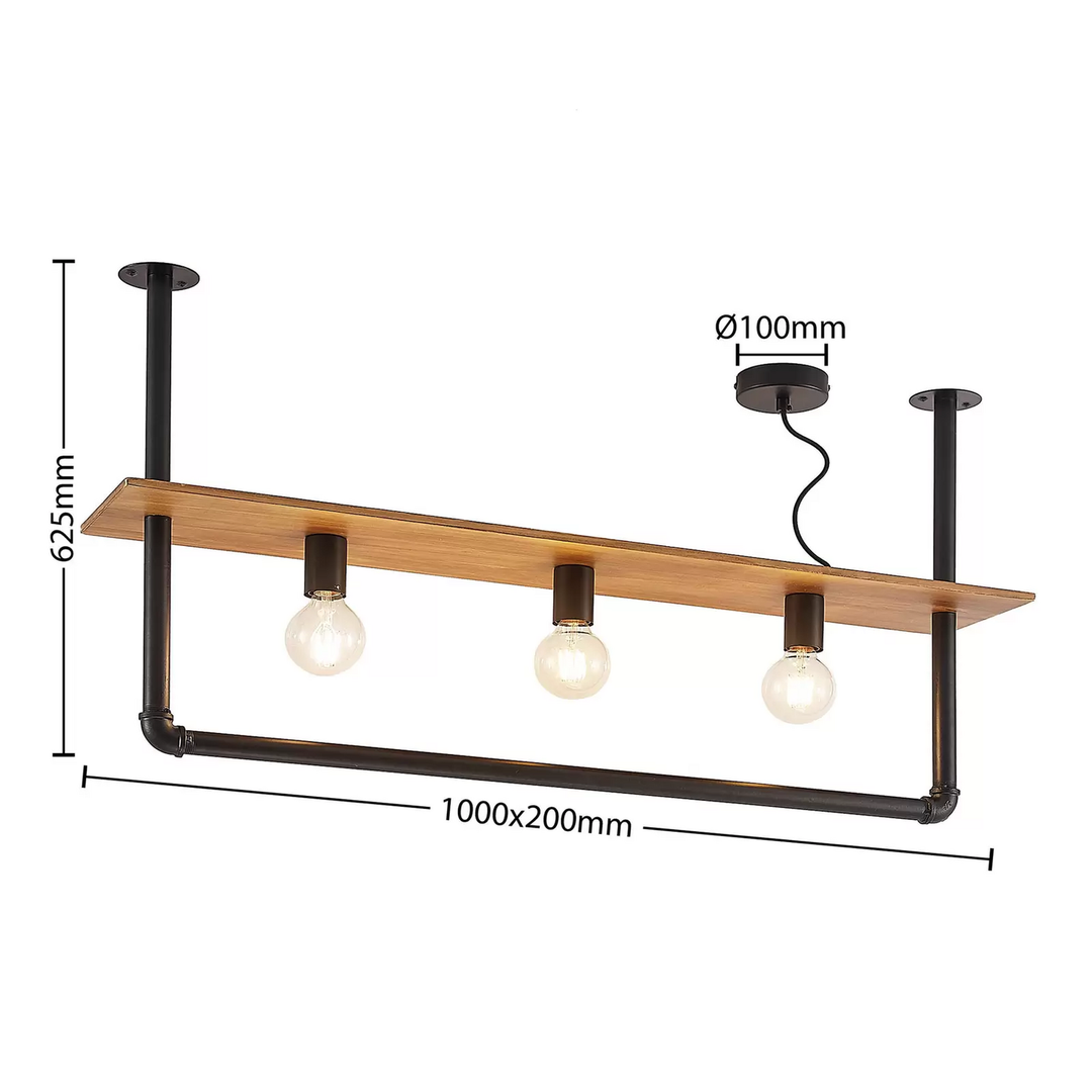 Lindby Kirista Deckenleuchte Deckenlampe Leuchte Lampe Deckenlicht Licht