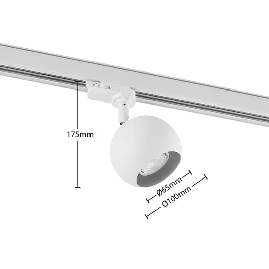 Arcchio Ensar 3-Phasen-Schienenstrahler Leuchte Deckenlampe Schienensystem Weiß