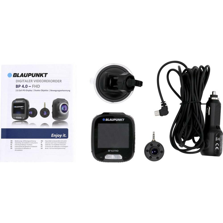 Blaupunkt Bp 4.0 Dashcam Blickwinkel Horizontal Max.=140° Parküberwachung Kamera B-Ware