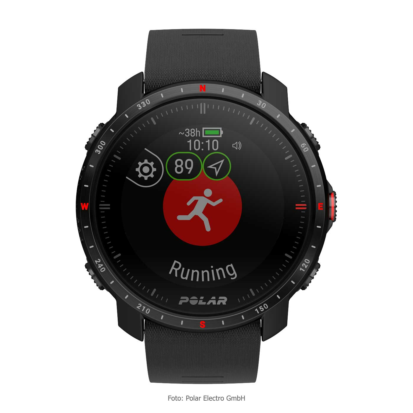 B-Ware Polar Grit X Pro Gps Multisport Uhr Sportuhr Fitnesstracker Smartwatch Schw160