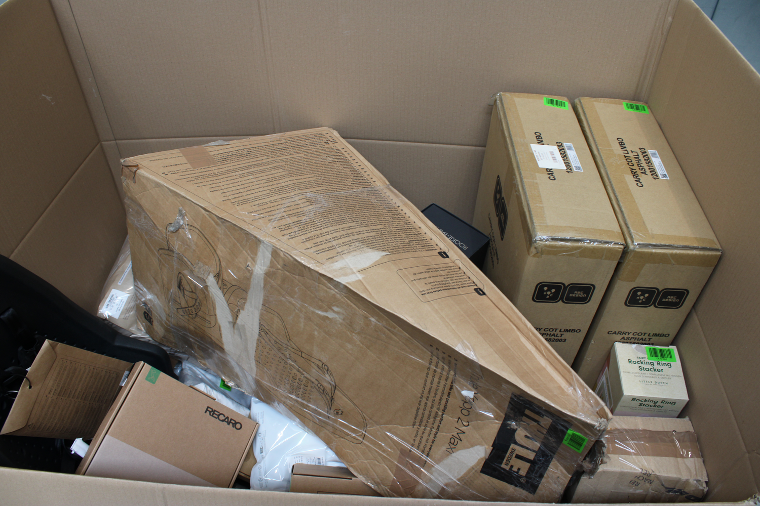 GEMISCHTES Konvolut Sonderposten Retourenware THULE Bugaboo Stokke 59x