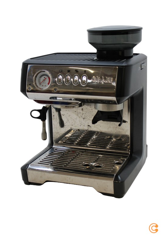 Graef ESM 802 Espressomaschine Siebträger 1600 W mit Mahlwerk SIEHE TEXT/FOTO