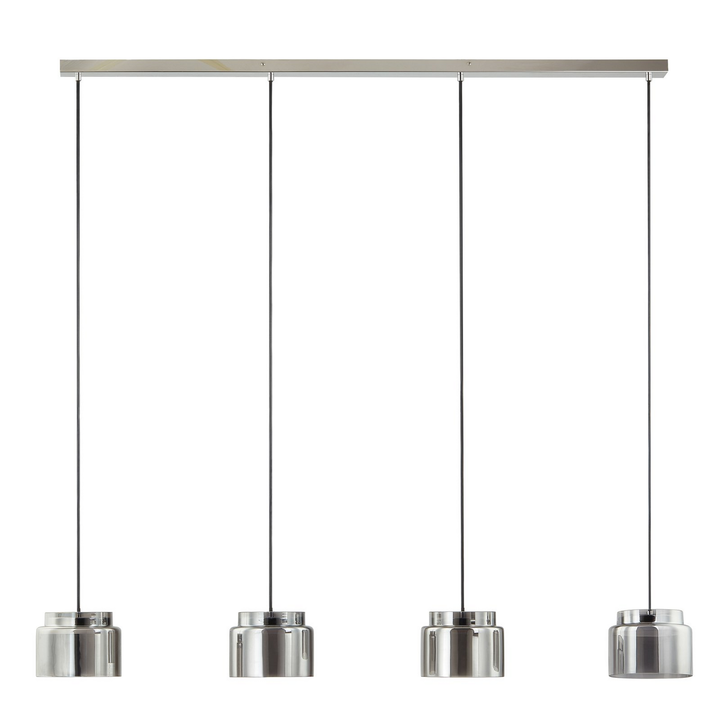 Lucande Diano Hängeleuchte Rauchgrau Vierflammig Deckenlampe Deckenleuchte La933 B-Ware - 4251911767407