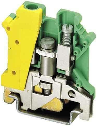 Phoenix Contact Dreistock Schutzleiterklemme Klemme 0.2mm² 6mm² Grün Gelb 50 St. B-Ware - 4017918155223