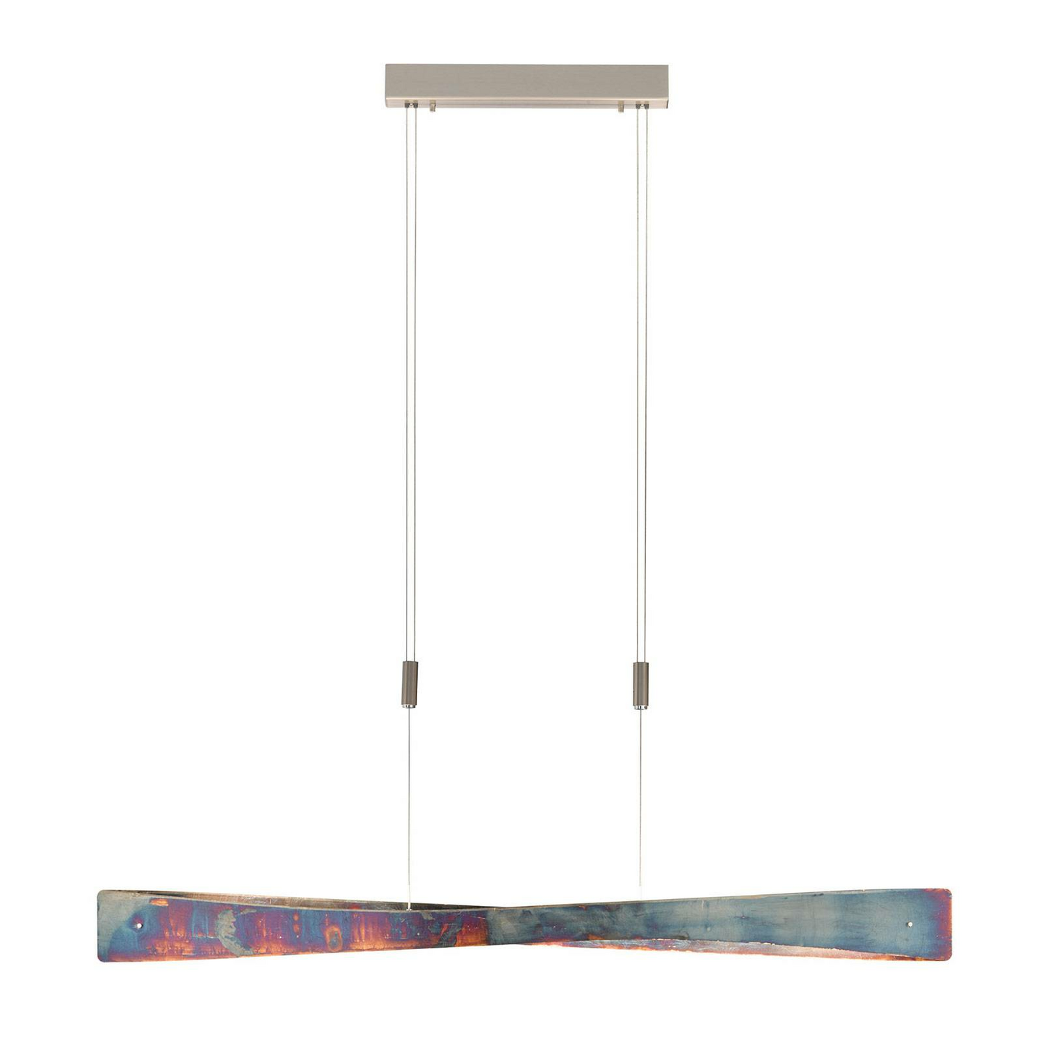 B-Ware Rothfels Lian Led Hängeleuchte Deckenlampe Pendelleuchte Lampe 34 W Gold Oxidiert