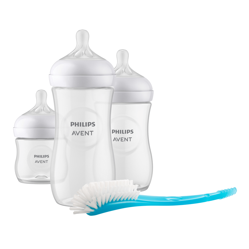 PHILIPS AVENT Flaschen-Starter-Set Natural Response SCD837/12 Babyflaschen