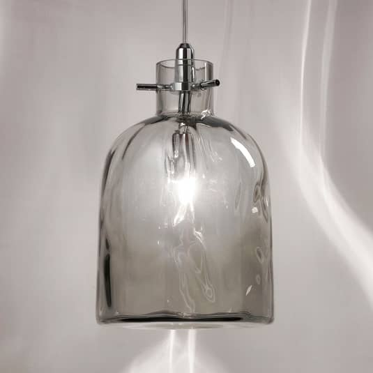 Selène Designer Pendellampe Bossa Nova Hängelampe Hängeleuchte Leuchte Rauchgrau B-Ware - 8023761118793