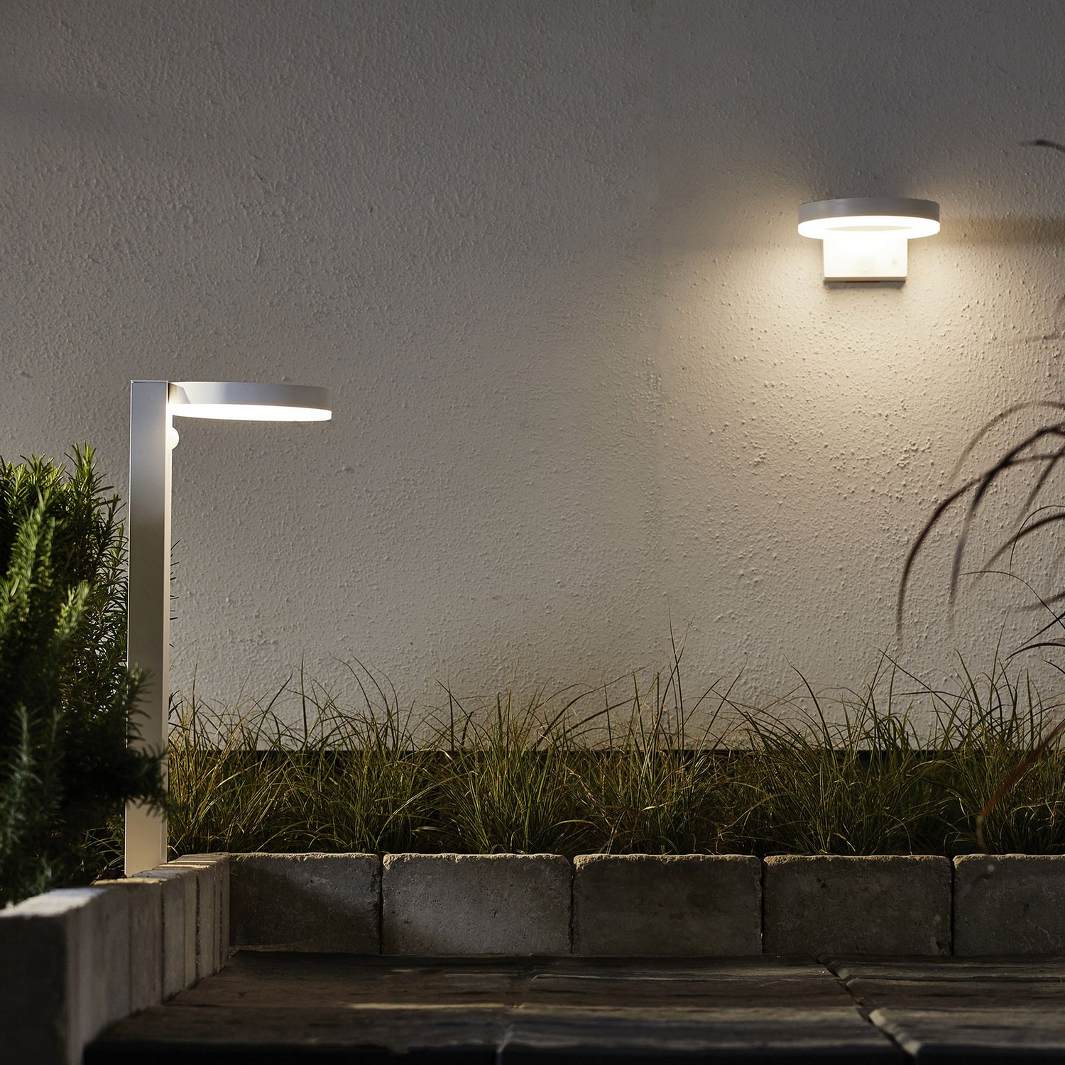 B-Ware Star Trading Led Solar Wandleuchte Vidi Deko Außen Wandleuchte Mit Bewegungsmelde