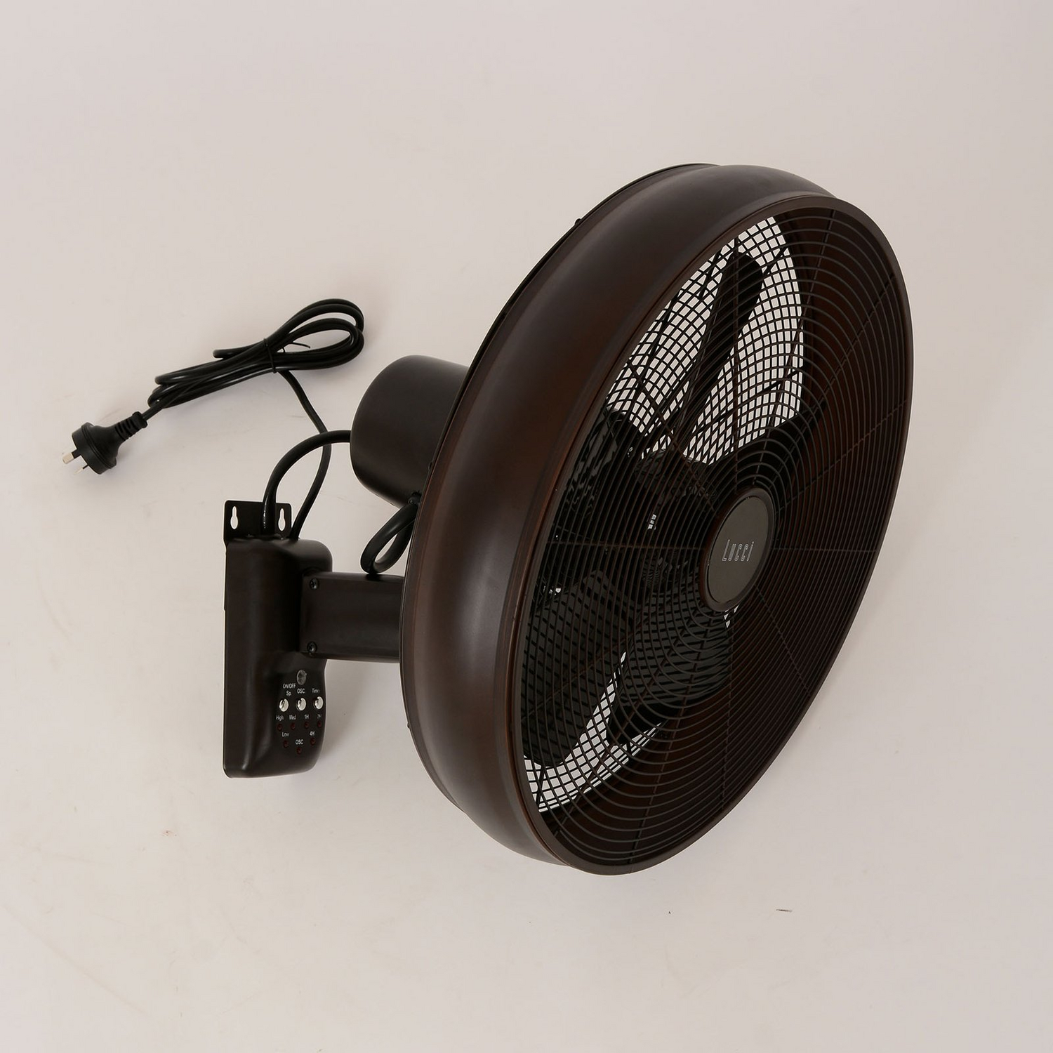 B-Ware Beacon Lighting Wandventilator Breeze Schwarz ø 41 Cm Leise Ventilator Lampe792