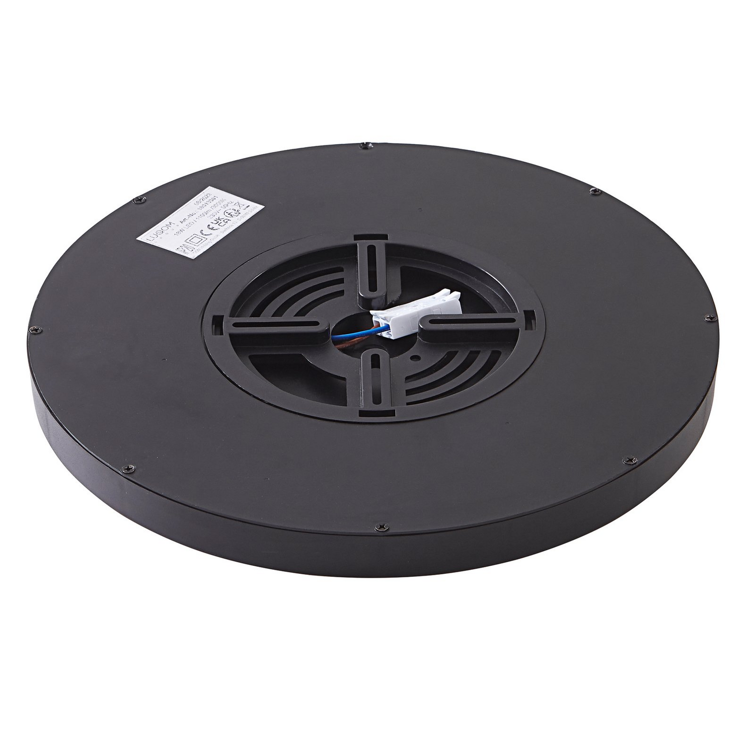 B-Ware Lindby Deckenleuchte Deckenlampe Led Pravin Schwarz Warmweiß Leuchtmittel Inklus