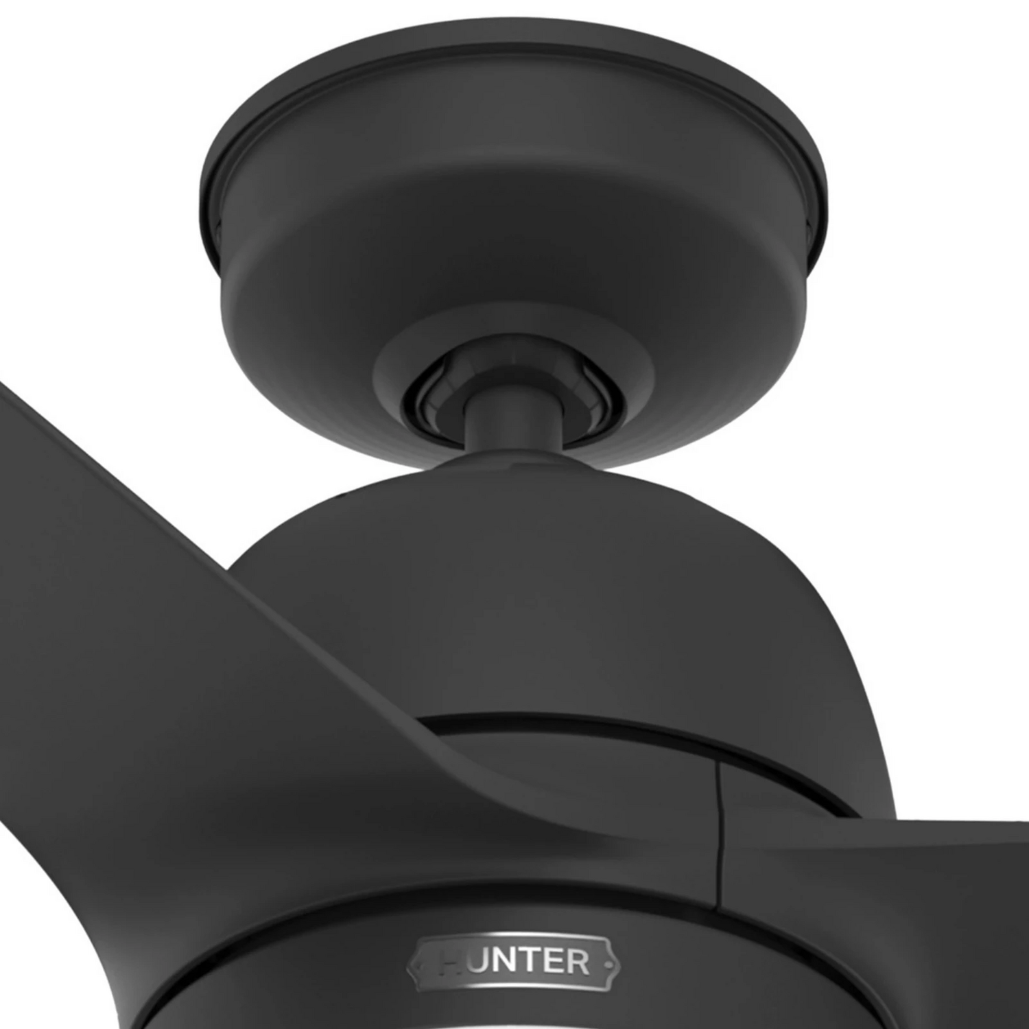 Hunter Sea Wave Deckenventilator Lampe Ip44 Schwarz Ventilator Lüfter Lampe B-Ware - 49694517807