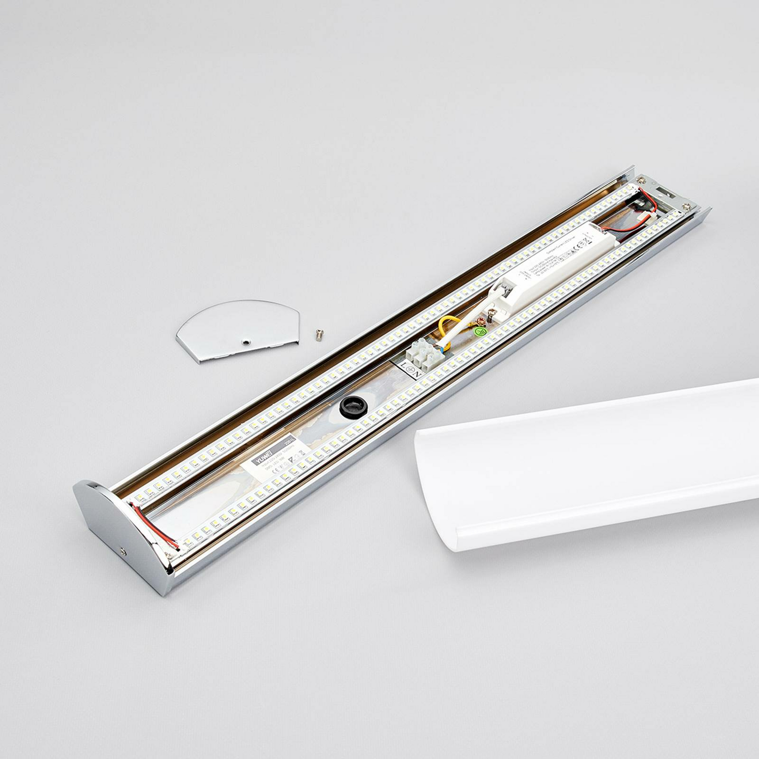 B-Ware Lindby Wandleuchte Wandlampe Led Badleuchte Badezimmerleuchte Elanur Weiß Ch492