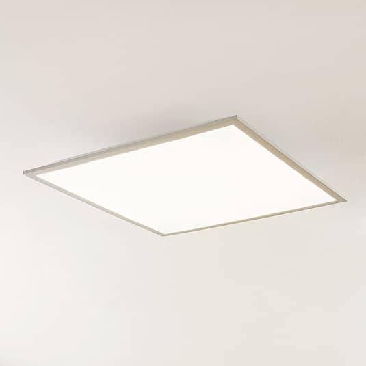 Panneau LED Lindby Stenley de qualité B, 4000 K, plafonnier, lampe de plafond Leuc349 