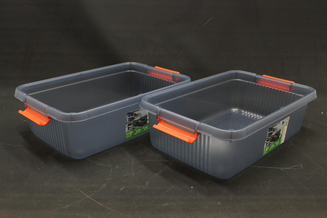 KIS 237489 K Latch Aufbewahrungsbox Box Lagerbox Kasten 2 STÜCK OHNE DECKEL