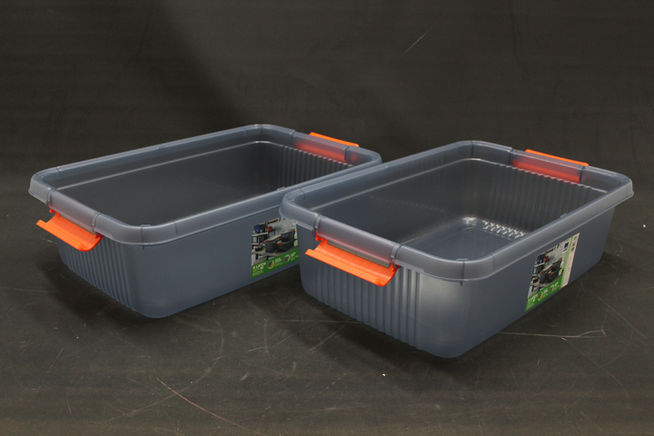KIS 237489 K Latch Aufbewahrungsbox Box Lagerbox Kasten 2 STÜCK OHNE DECKEL