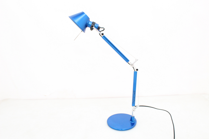 Tolomeo Micro Tischleuchte Tischlampe Schreibtischlampe Lampe Leuchte E14 blau