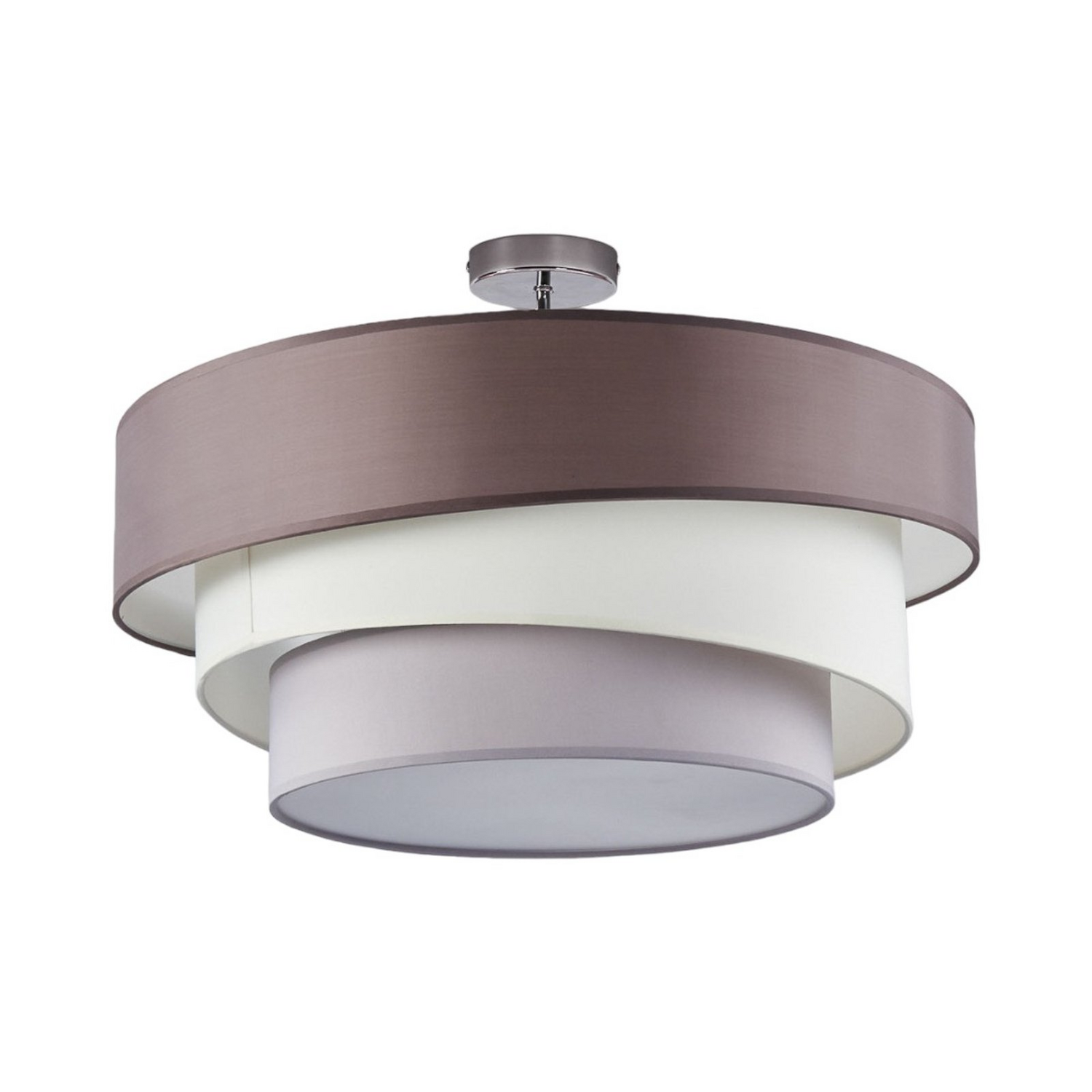 Lindby Deckenleuchte Melia Deckenlampe Lampe Leuchte 3 Flammig E27 Braun Grau530 B-Ware - 4251096525762