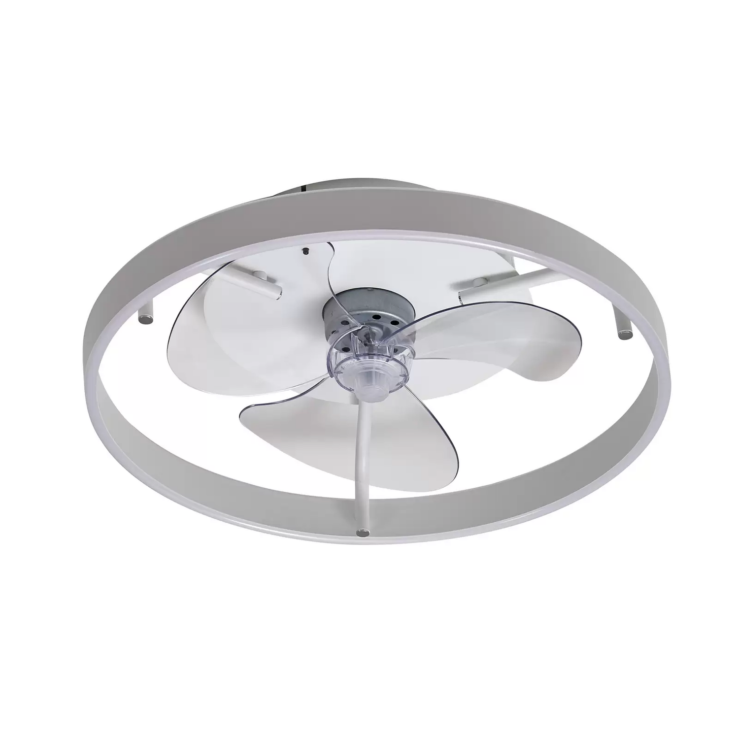 B-Ware Lindby Led Deckenventilator Momitu Weiß Leise ø 14 Cm Ventilator Deckenlampe