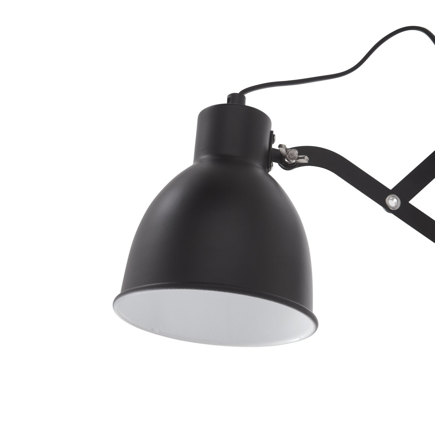 B-Ware Lindby Lese Wandleuchte Merle Wandleuchte Lampe Leselampe E14 Ausziehbar Weiß