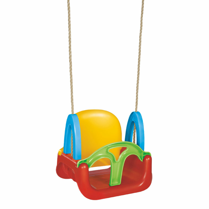 Simba Babyschaukel 3 In 1 Schaukel Kinderschaukel Rückenlehne Kunststoff Bunt B-Ware