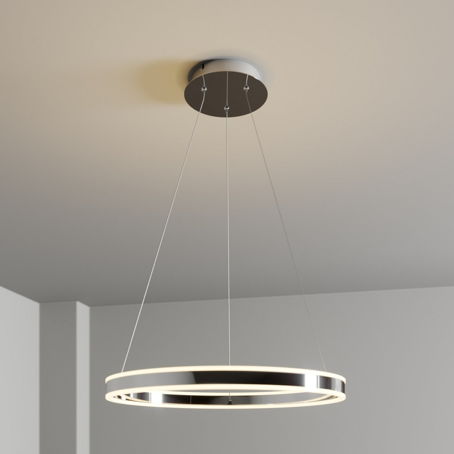 Lucande Led Pendelleuchte Lyani Pendelleuchte Lampe Leuchte Dimmbar 60 Cm Ch426 B-Ware - 4251096550245