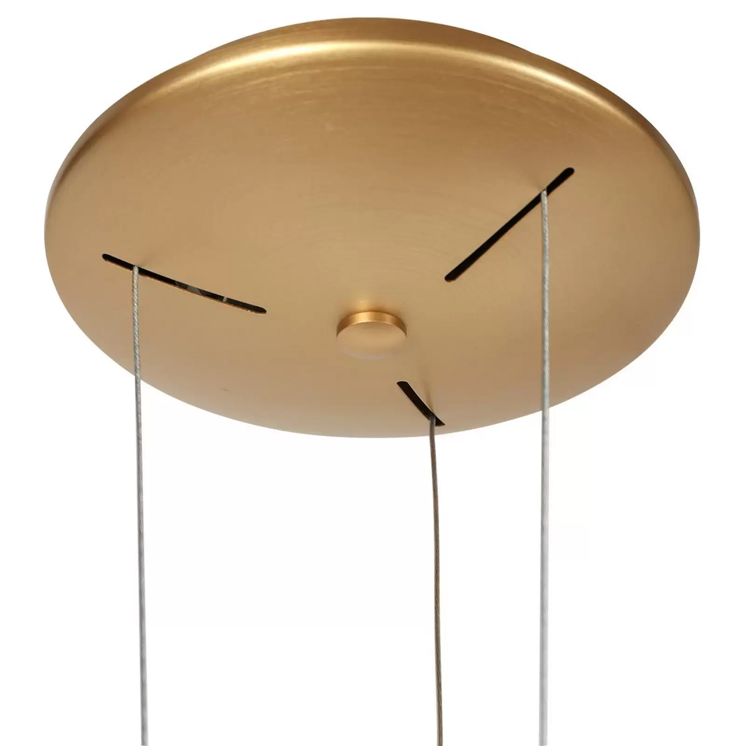 B-Ware Steinhauer Led Hängeleuchte Ringlux 1 Flammig Goldfarben Metall Hängelampe Lampe