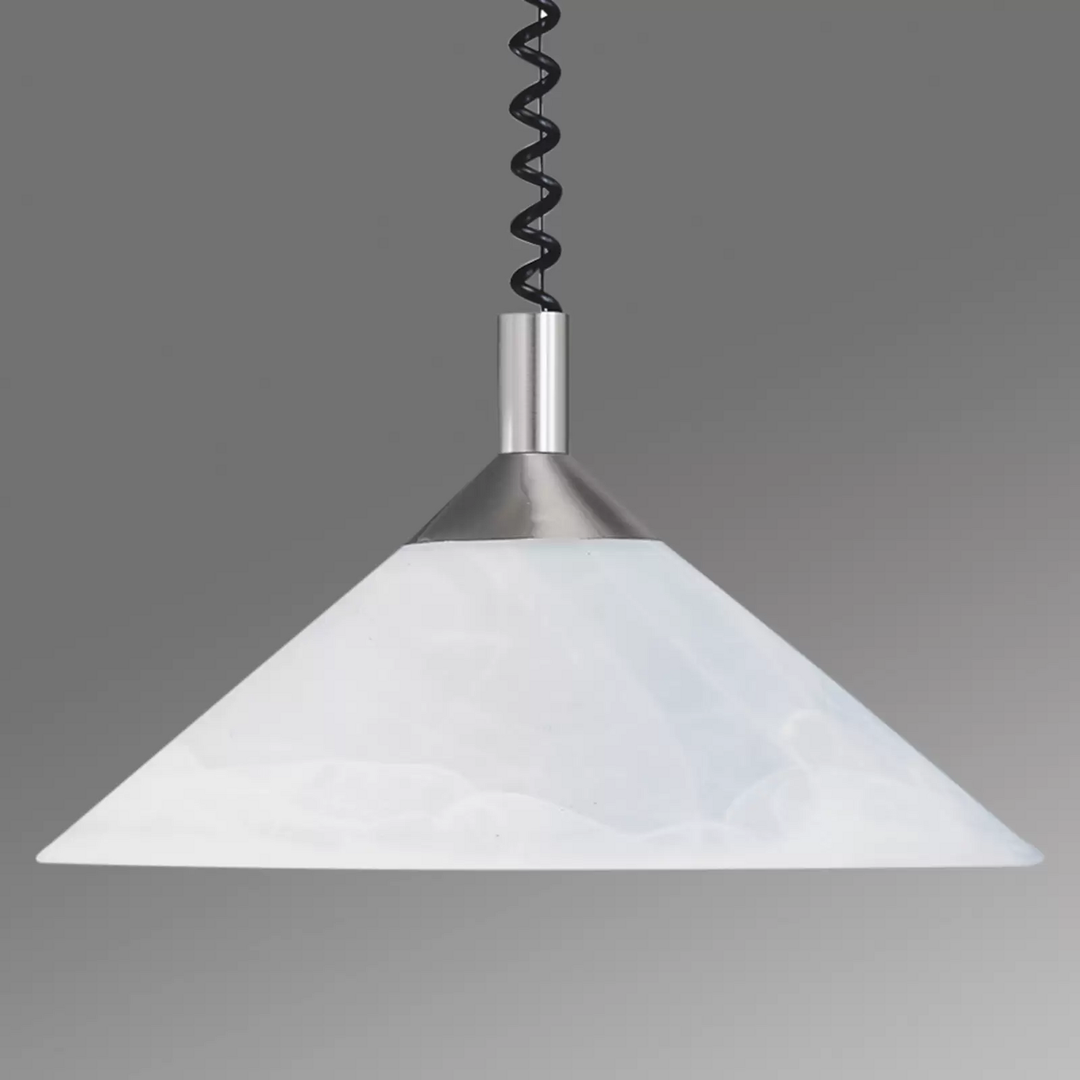 Hufnagel Saturn Verstellbare Hängeleuchte Nickel Matt Hängelampe Deckenlampe E27 B-Ware - 4011868617619