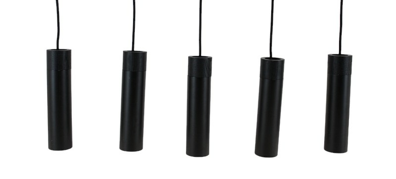 B-Ware Nordlux Tilo Pendelleuchte Hängeleuchte Küchenlampe Lampe Leucht Schwarz 5 Fl34