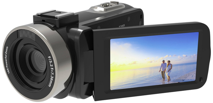 Renkforce Rf 5798910 4 K Camcorder 7.6 Cm 3 Zoll 13 Megapixel Siehe Text/Foto B-Ware