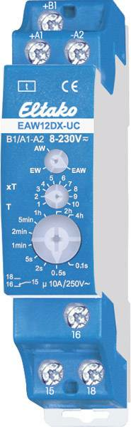 B-Ware Eltako Zeitrelais Monofunktional 230 V 1 St. Zeitbereich: 0.1 S   40h 1 Wechsler