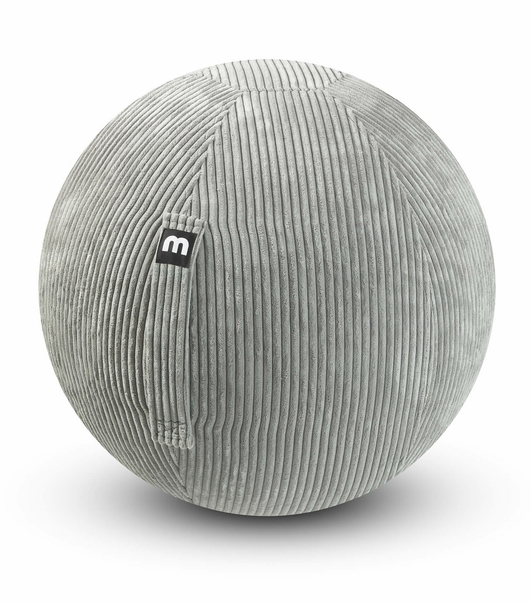 mokebo Stoff Sitzball Büro ergonomisch 'Der Sportliche', Sitzball mit Pumpe oder